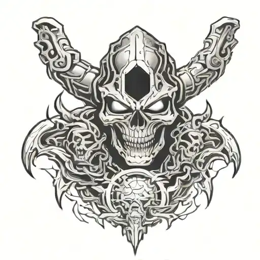 Doom tattoo design idea