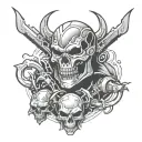 Doom tattoo design idea
