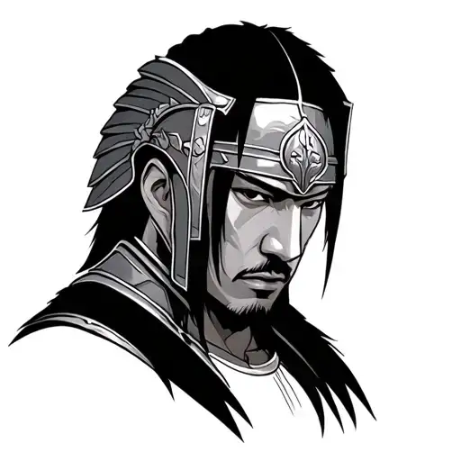 a Tatto of Itachi with the 300 Spartans tattoo design idea