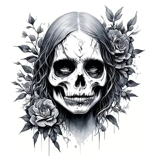 suffering silence tattoo design idea