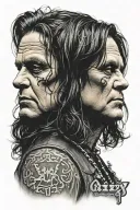 Ozzy osbourne tattoo design idea