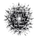 Serenity Prayer tattoo design idea