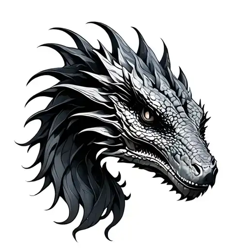 Basilisk tattoo design idea