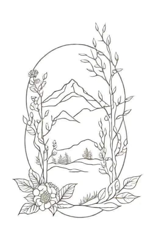 nature inspired tattoo tattoo design idea