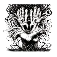 Depression tattoo design idea