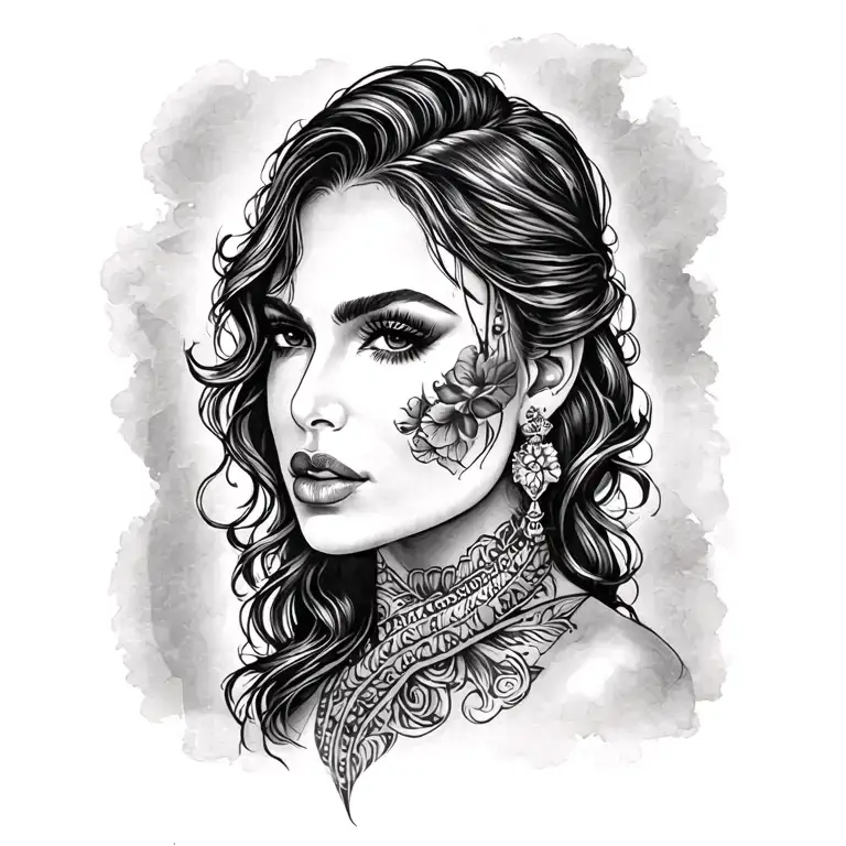 Faith tattoo design idea