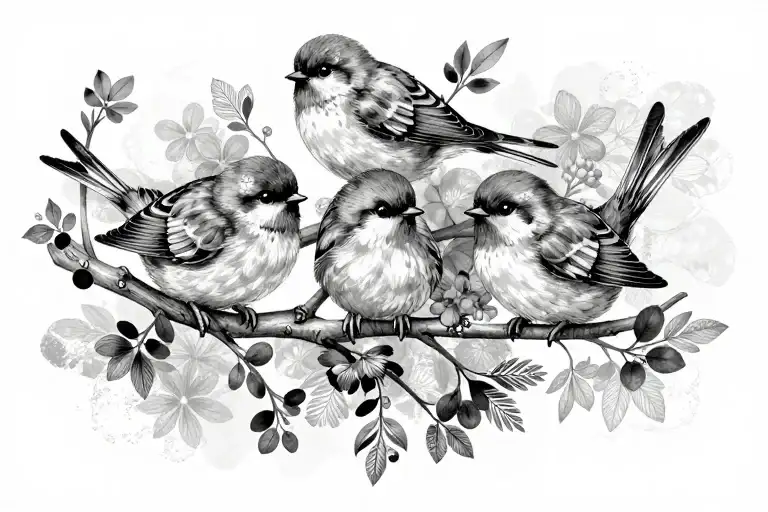 1,564+ Birds On A Branch Tattoo Ideas in 2026 - BlackInk AI