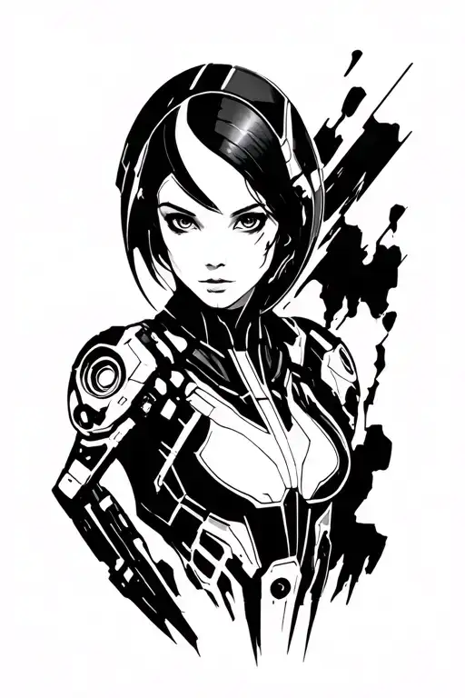 mass effect mass relay tattoo design idea