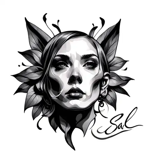 Sal tattoo design idea