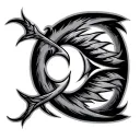 second wind element symbol tattoo design idea