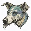 boomer the dog from far cry 5  tattoo design idea