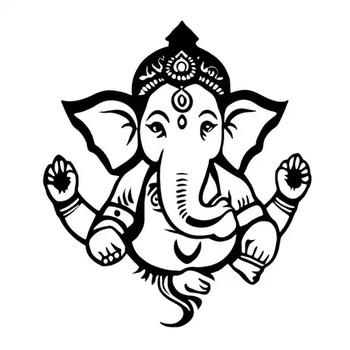 NEK GANPATI BAPPA TATOO DESIGN tattoo design idea