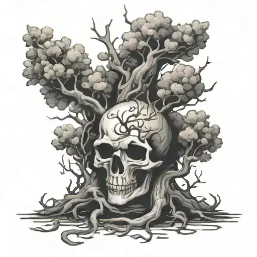 Poison Tree tattoo design idea