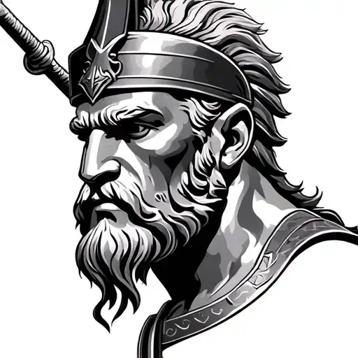 Leonidas tattoo design idea