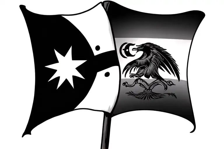 LEBANESE AND PHILIPPINE FLAG AND ANTIGAN tattoo design idea