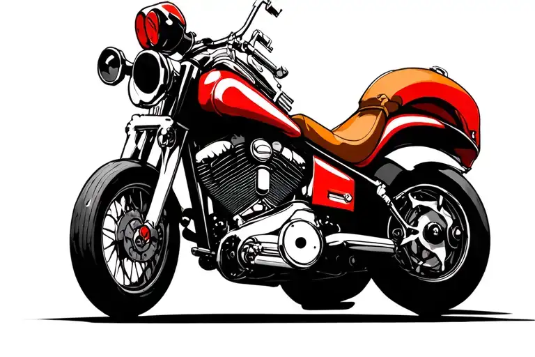 one piece chopper tattoo design idea