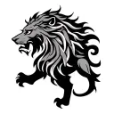 celtic lion tattoo design idea