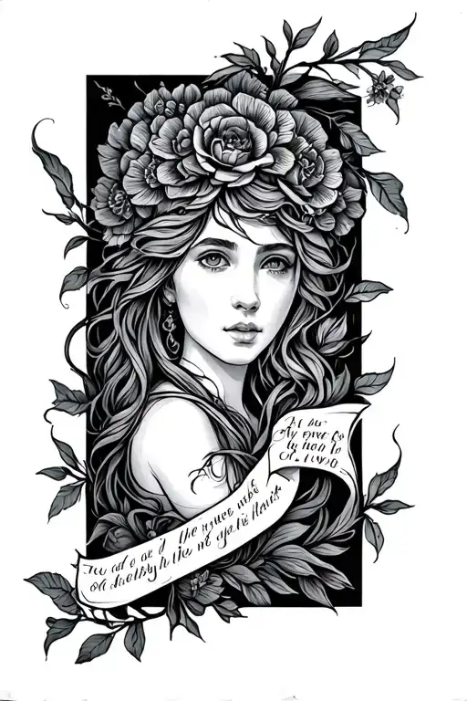 Proverbs 3 5 6 tattoo design idea