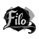"Filo" text tattoo design idea