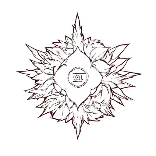 Black Clover, fairy tail, naruto logos tattoo design idea