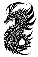 Subject: Biological characteristics of black-and-white Agkistrodon tattoo hovering from biceps brachii to chest:-Triangu tattoo design idea