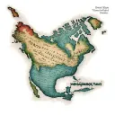 Tattoo on the back of the forearm of a old pirate map of north and South America with Puerto Rico and Dominican Republic tattoo design idea