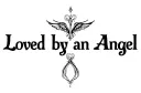 "Loved by an Angel 💜" tattoo design idea