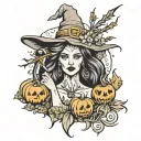 Macbeth witches  tattoo design idea