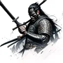 Cyberpunk 2077 Samurai tattoo design idea