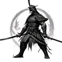 Cyberpunk 2077 Samurai tattoo design idea