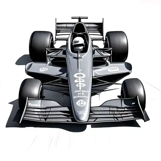 f1 car tattoo design idea