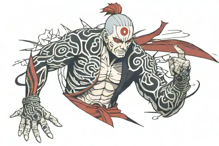 Hidan tattoo design idea