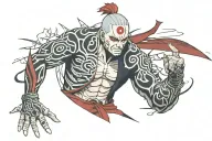 Hidan tattoo design idea