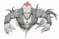 Hidan tattoo design idea