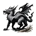 Welsh tattoo design idea