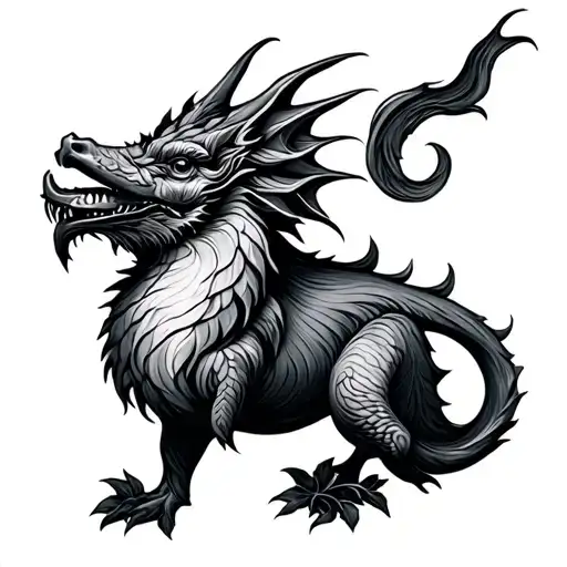 Welsh tattoo design idea
