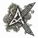 Bind Rune tattoo design idea