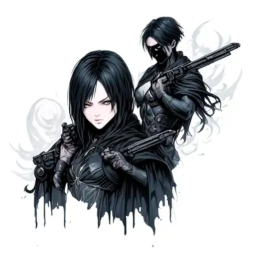 Phantom Troupe tattoo design idea