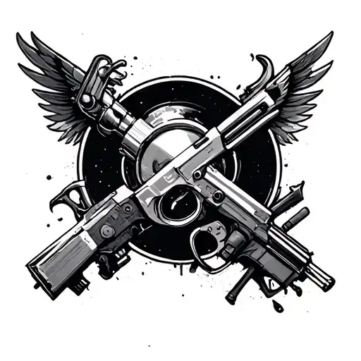 Metro 2033 tattoo design idea