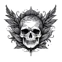 patch work tattoo design idea