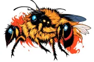 Beelzebub tattoo design idea