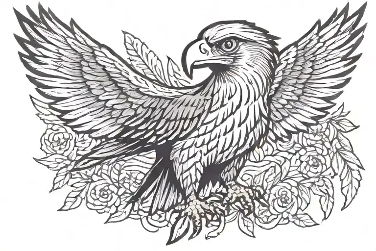 philippine eagle tattoo design idea