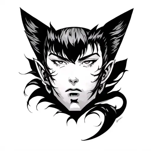 Baki hanma tattoo design idea