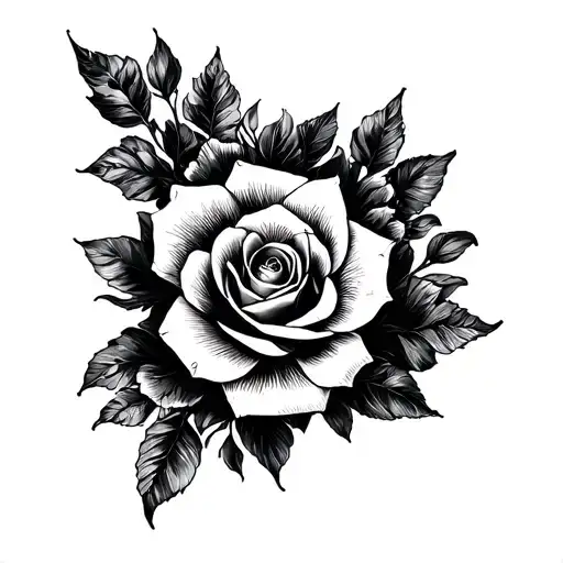 Dark Romance tattoo design idea