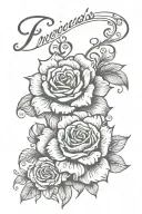 proverbs 3:5 6 tattoo design idea