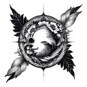 Equanimity tattoo design idea