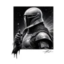 interstellar knight  tattoo design idea