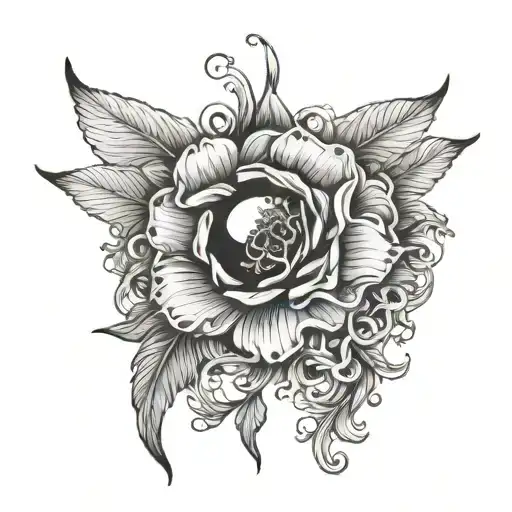 Endometriosis tattoo design idea