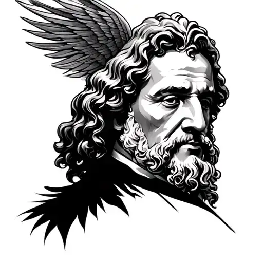 John Aquarius washington tattoo design idea