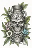 far cry 3 vase tattoo design idea